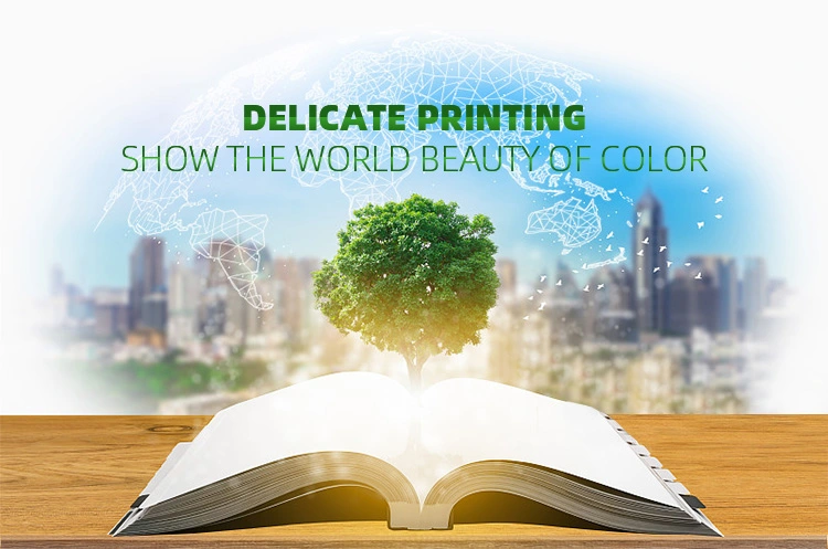 OEM Custom Full Color Coffee Table Hardcover Book Printing Service Perfect Binding