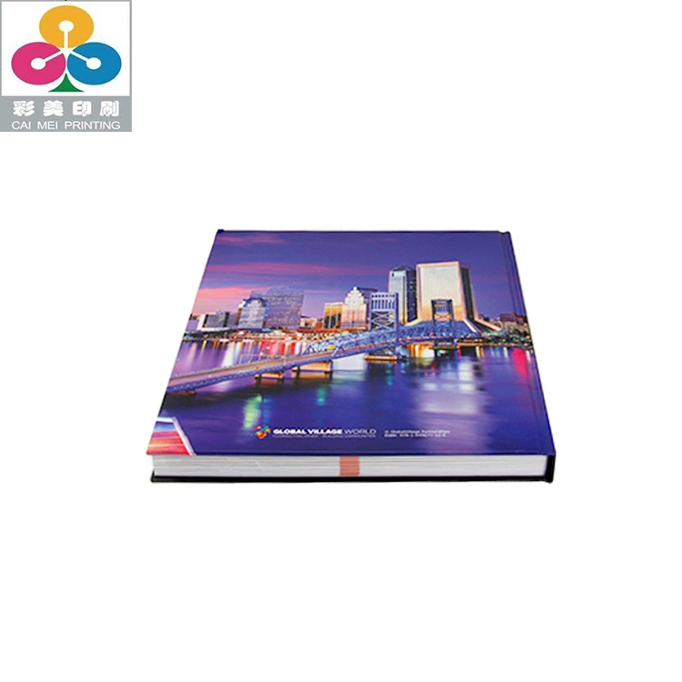 OEM Custom Full Color Coffee Table Hardcover Book Printing Service Perfect Binding