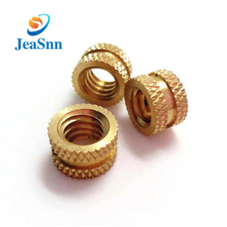 Supplier M6 Threaded Insert Nut for Injection Molding Brass Nuts