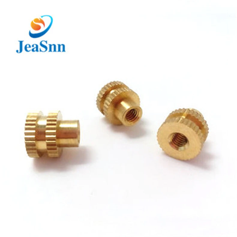 Supplier M6 Threaded Insert Nut for Injection Molding Brass Nuts
