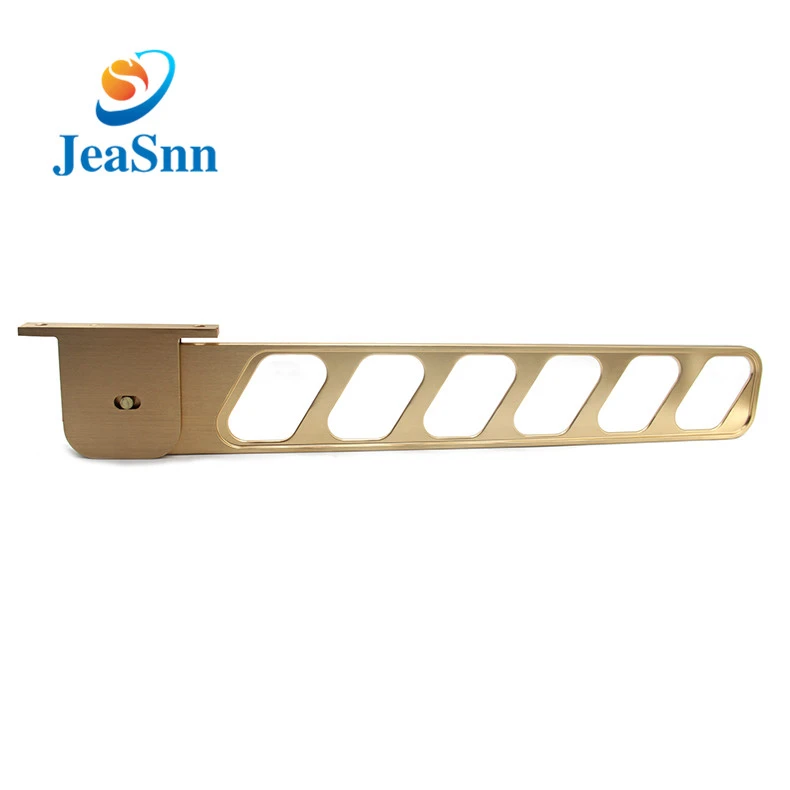 Brass Copper Swing Arm Clothes Hanger Wall Hanger for Clothes