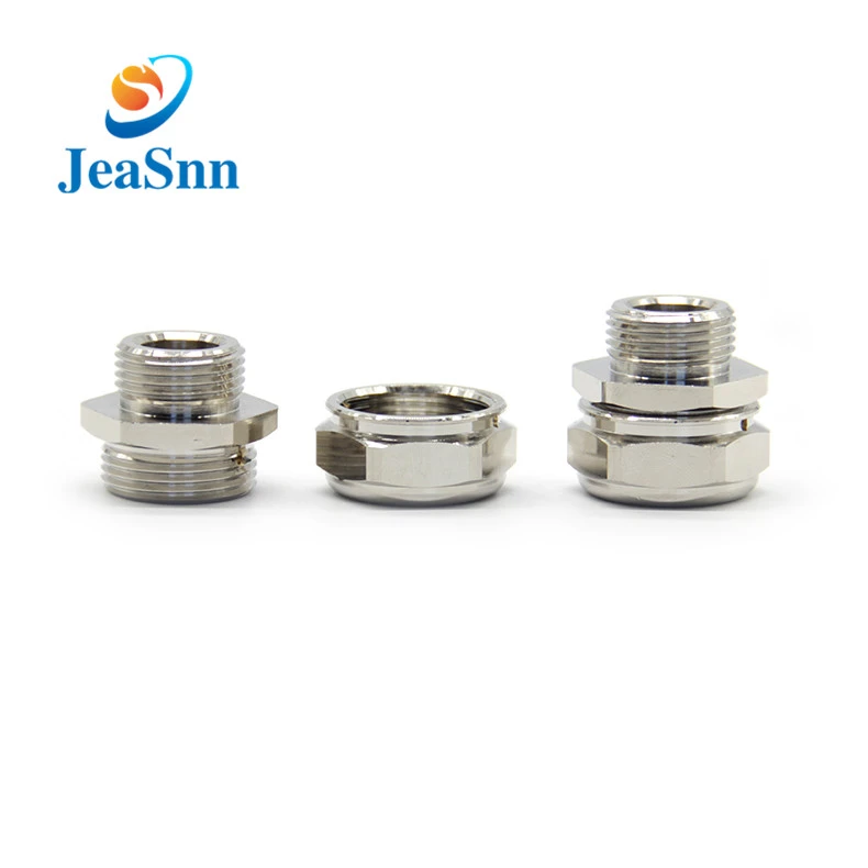 Precision Mechanical Machining Turned Parts Nickel plated Hex Nuts