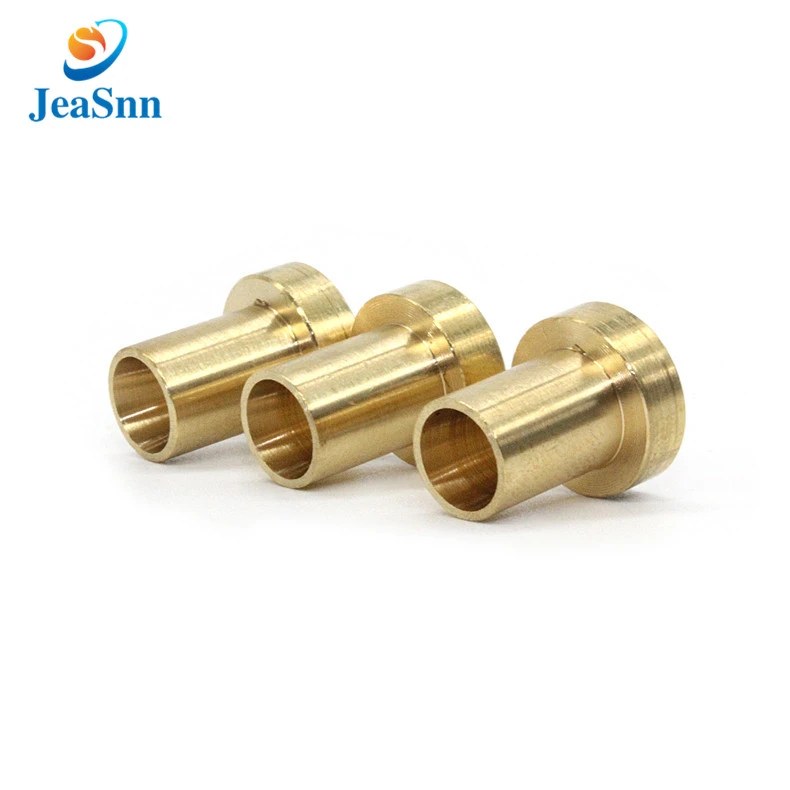 Forehead thermometer brass spare parts fabrication brass CNC precision lathe parts