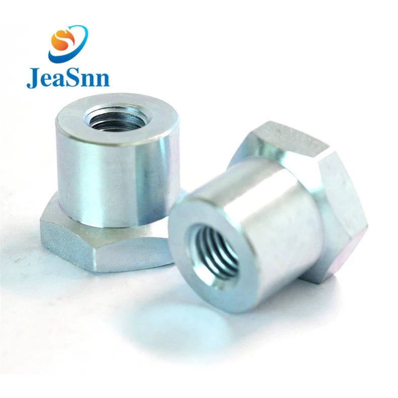China Hex Nuts Round Sleeve Nuts Zincing Round Coupling Nut