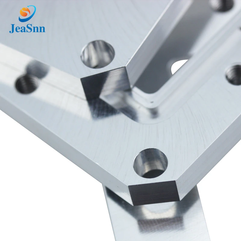 CNC aluminum milling machining parts cnc service for waveguide accessories