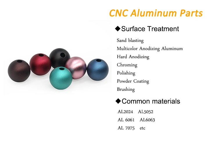 aluminum metal cnc lathe machine parts service