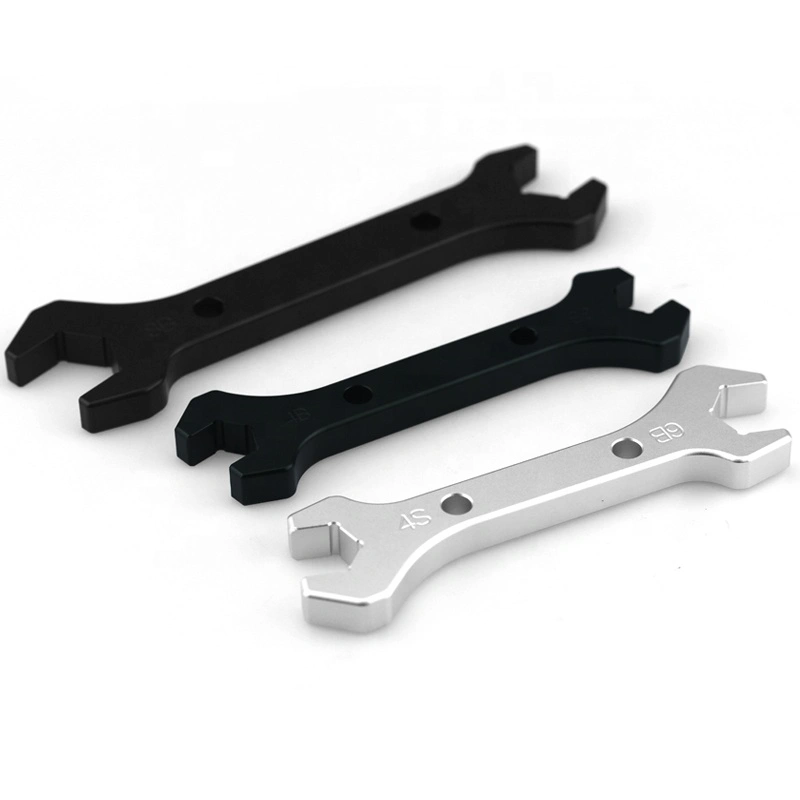 AN3-16 Aluminum Adjustable AN fitting Wrench Long Handle Spanner
