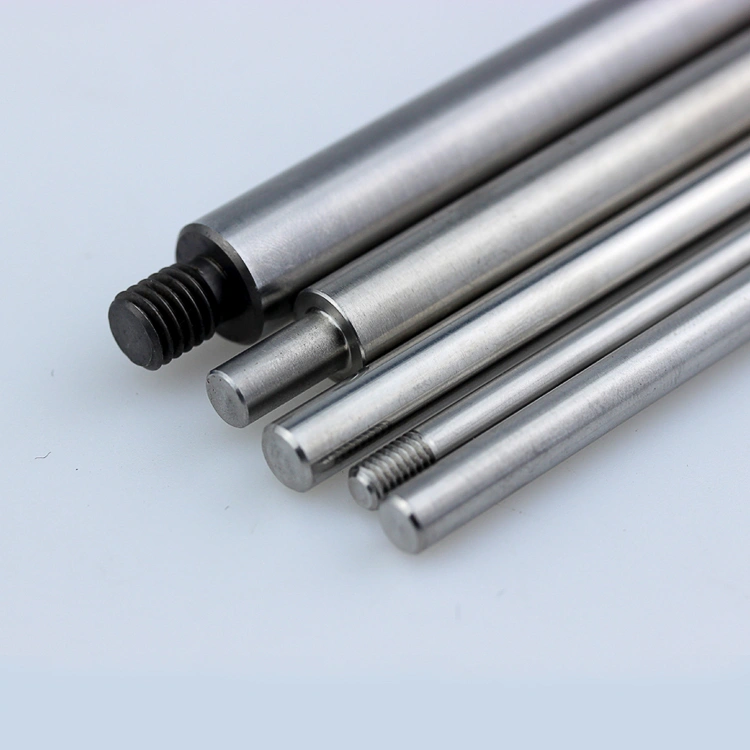 316 304 stainless steel rod long 2mm 8mm aluminum shaft pin 25mm 40mm threaded knurled shaft price steel metal shaft