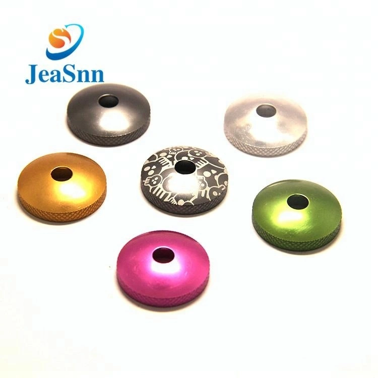 Custom OEM thin metal aluminum washers round colored anodized flat washer