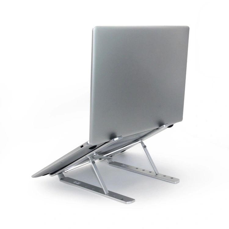 China suppilerOEM foldable laptop stand wholesale portable laptop holder sustom light weight adjustable aluminum laptop stand