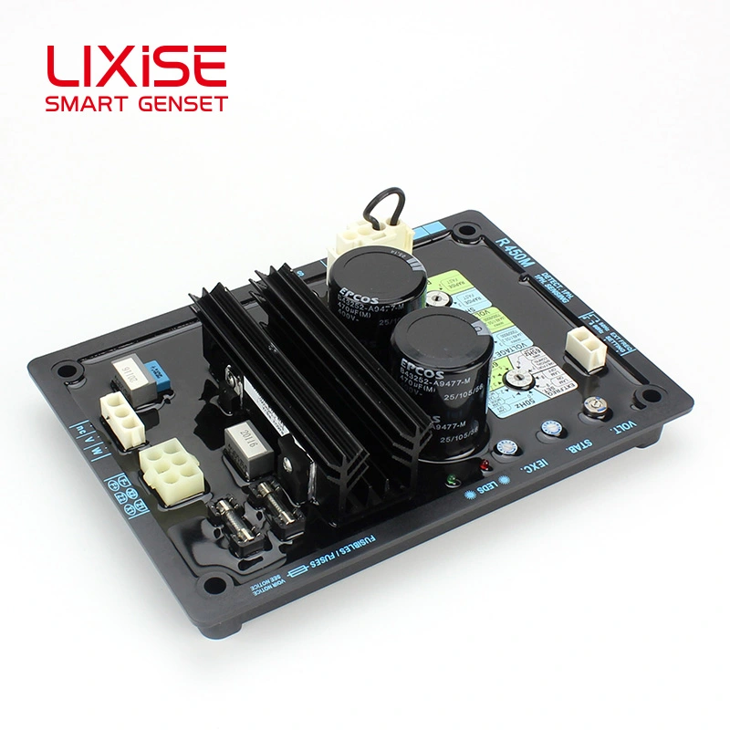 R450M LIXiSE Brushless Diesel Generator Voltage Regulator AVR Genset Voltage Stabilizer