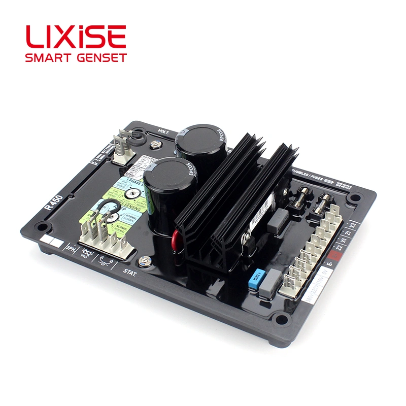 LIXiSE Generator Spare Parts R450 Brushless AVR for Genset Alternator Automatic Voltage Regulator