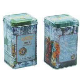 wholesale food grade cookies biscuit storage tin box with handle