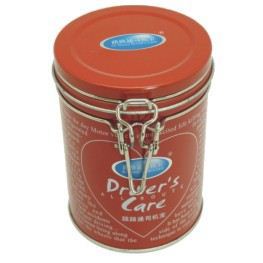 wholesale food grade cookies biscuit storage tin box with handle