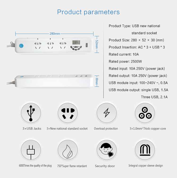 extension sockets