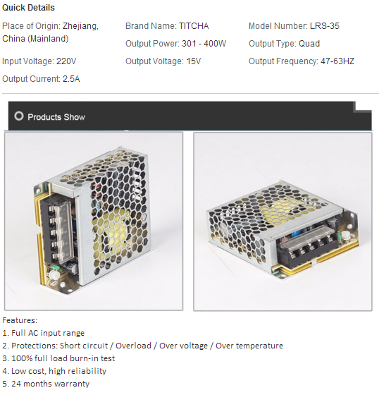Switching power supply