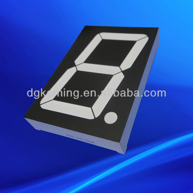 China supplier Red fnd led kem-23101-bsr 2.3 inch 7 segment led display