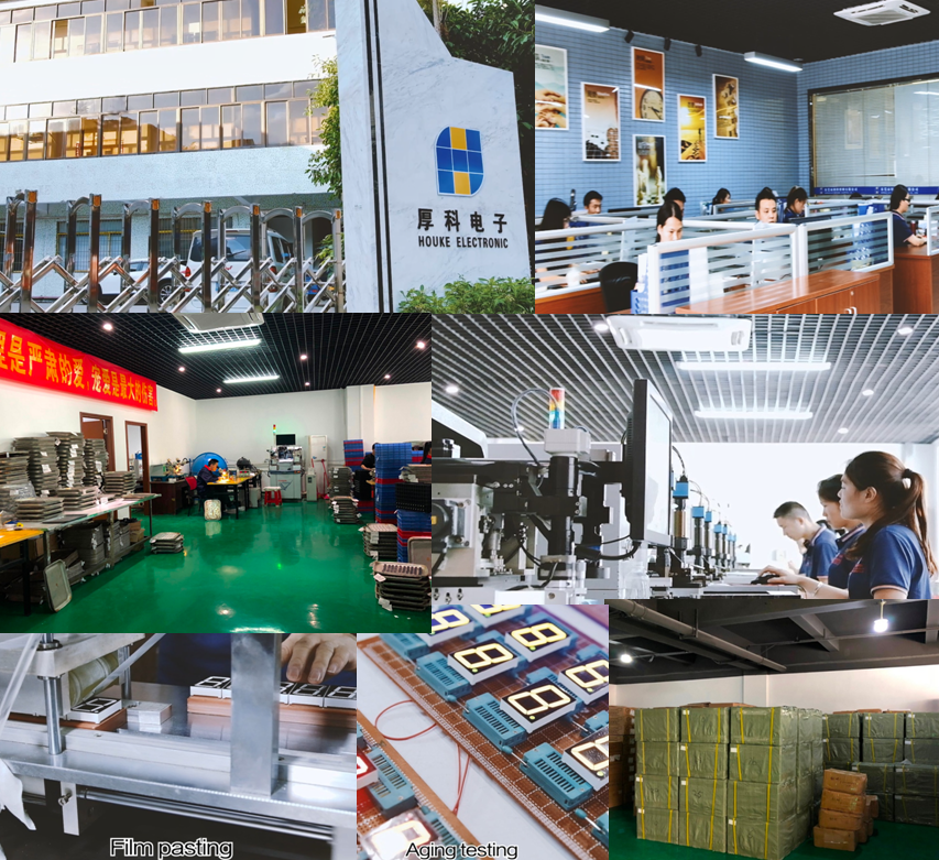Industrial equipment application using Red LED Matrix Module