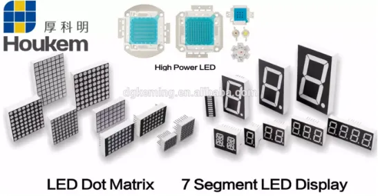 LED Matrix Display internal circuit diagram