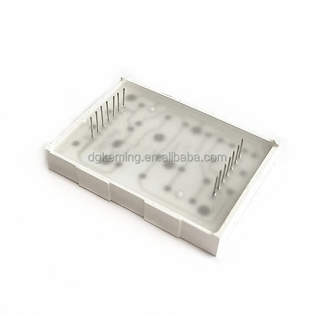Dimension drawing of 5mm white LED matrix display module