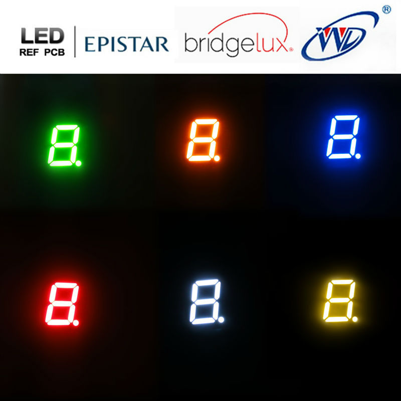 0.56 inch 1 digit led 7 segment display smd - Houke