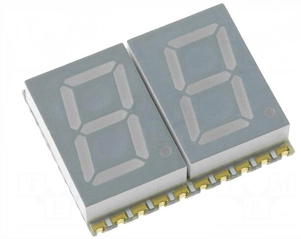 6 Digit 7 Segment Display Working Current 20mA