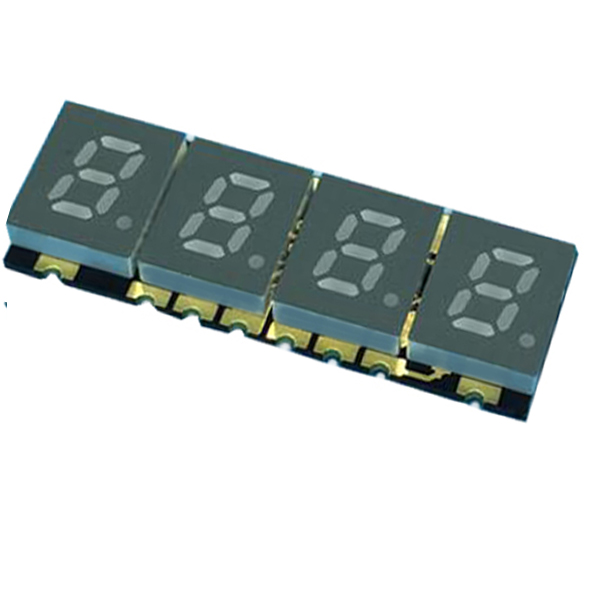 Blue 6 Digit 7 Segment Display Configuration
