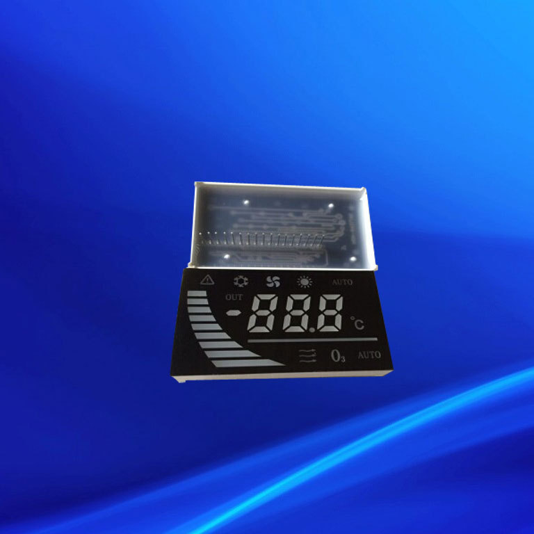 multi color custom made 7 seven segment display led