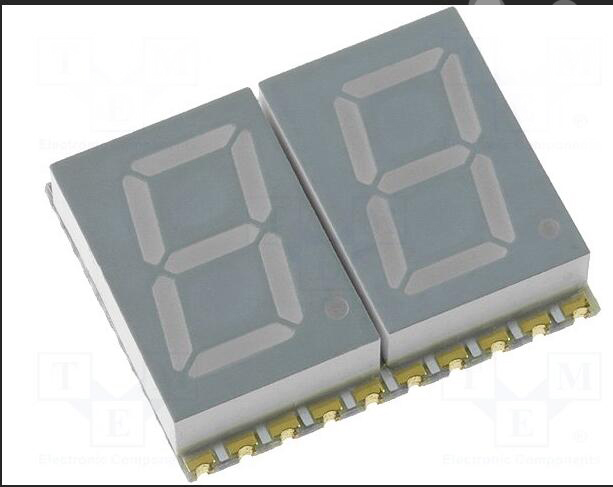 Through hole custom alphanumeric LED display