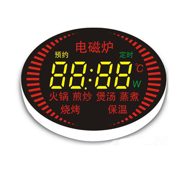 Common anode and common cathode LED display options