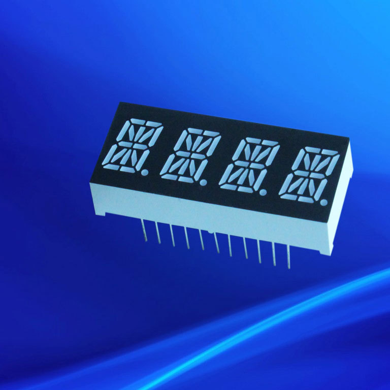 Houkem-394D-BW 16 segment LED display specifications