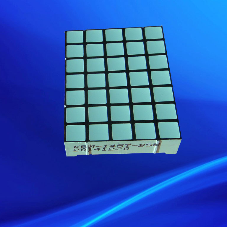 cc,ca super green 7x5 dot matrix square led display