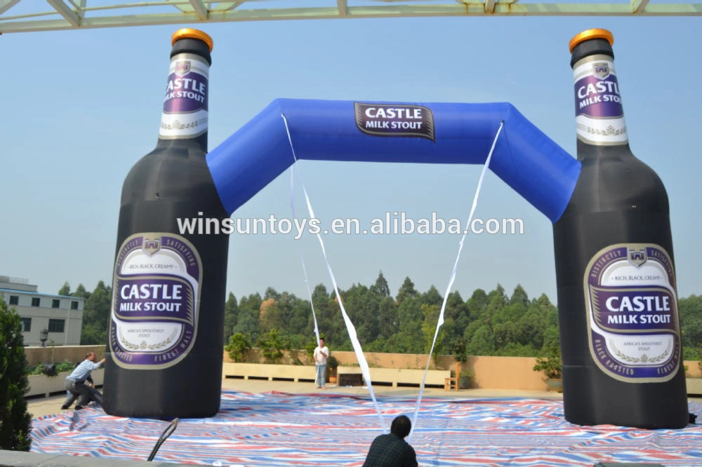 inflatable bottle arch