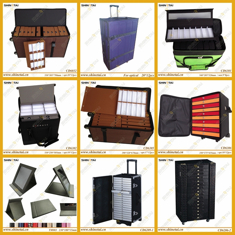 eyeglass organizer display case