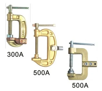 All Brass American Type Welding Earth Clamp 300A 500A
