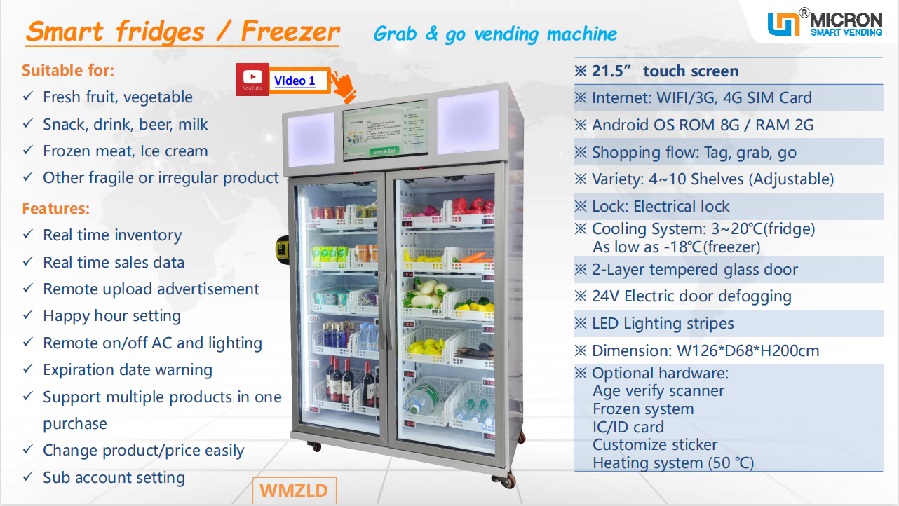 smart fridge vending machine sale alcohol,beer bottle,wine