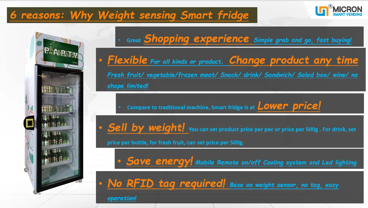frozen smart fridge vending vegetable vending machine