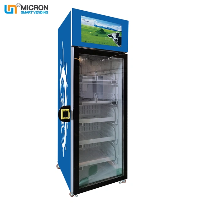 frozen smart fridge vending vegetable vending machine