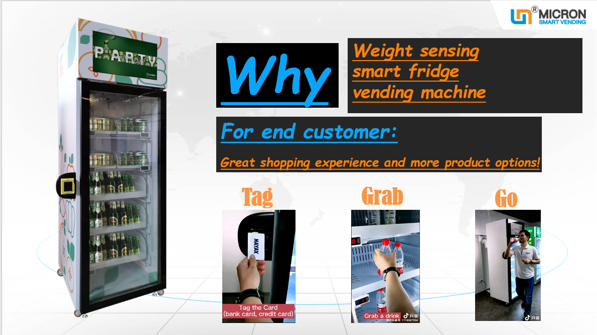frozen food vending machine smart fridge vending machine