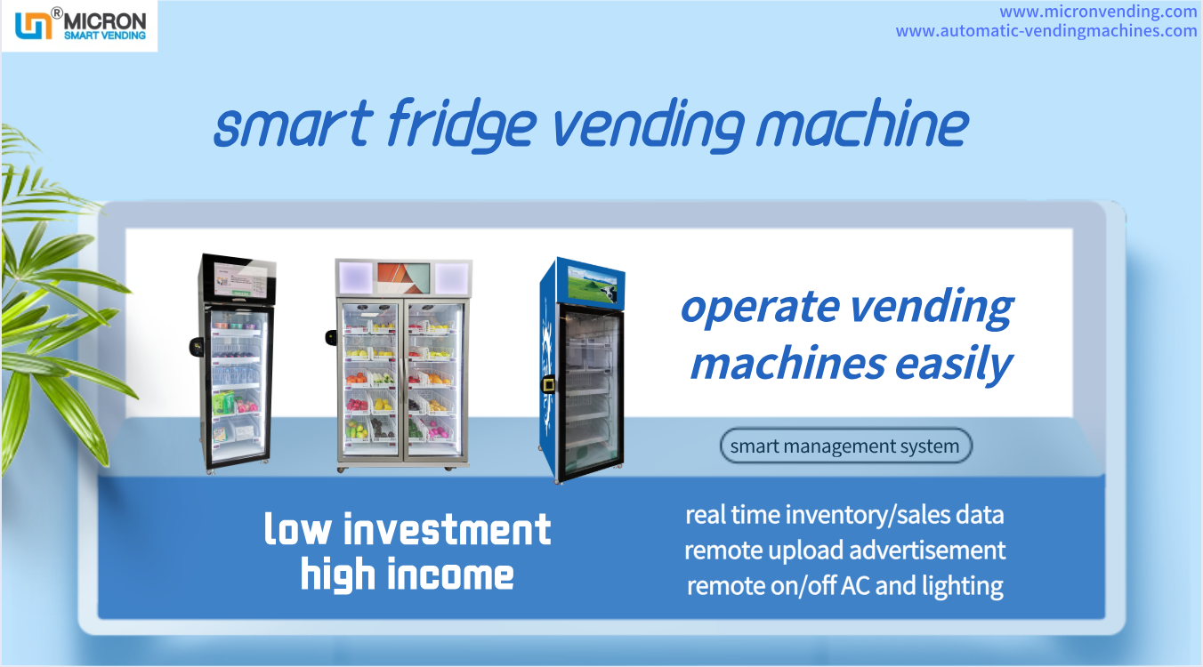 frozen food vending machine smart fridge vending machine