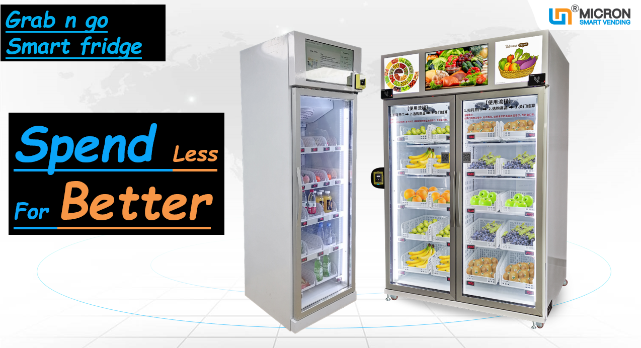 frozen food vending machine smart fridge vending machine