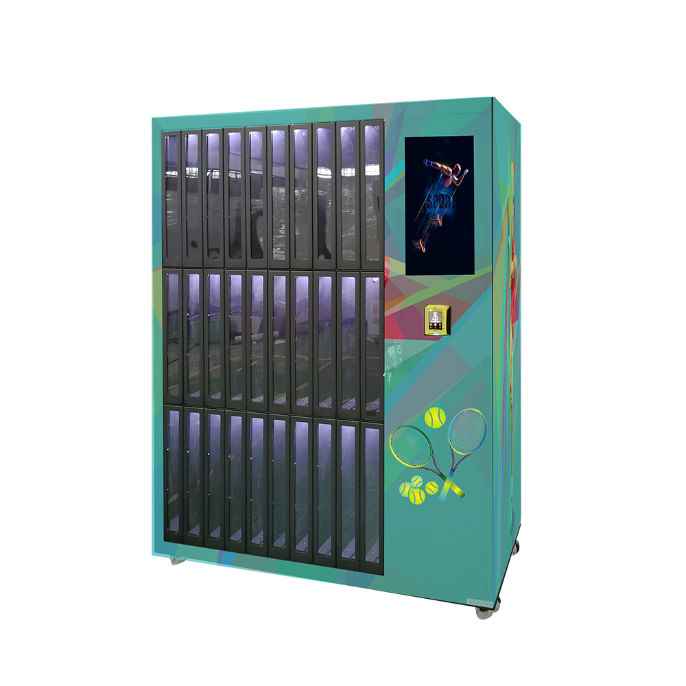 locker vending machine sale book tennis sports goods