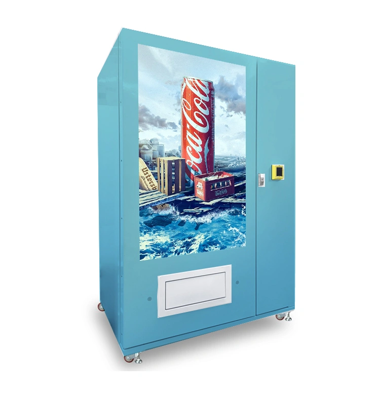 vending machines small snacks with large touch screen