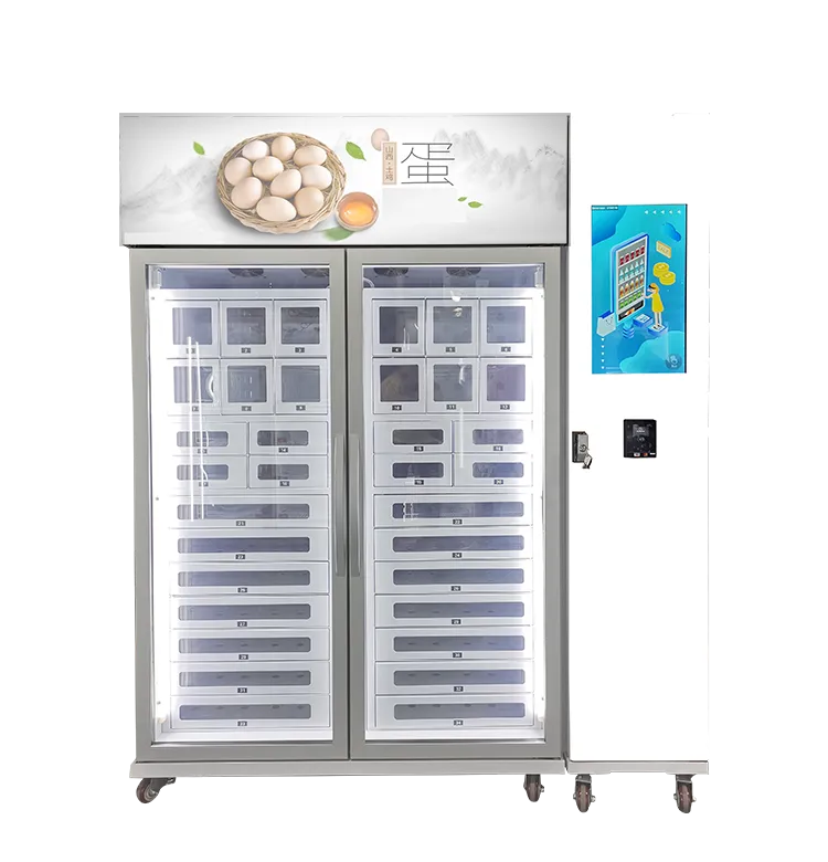 health food egg box frozen vending machine cooling locker