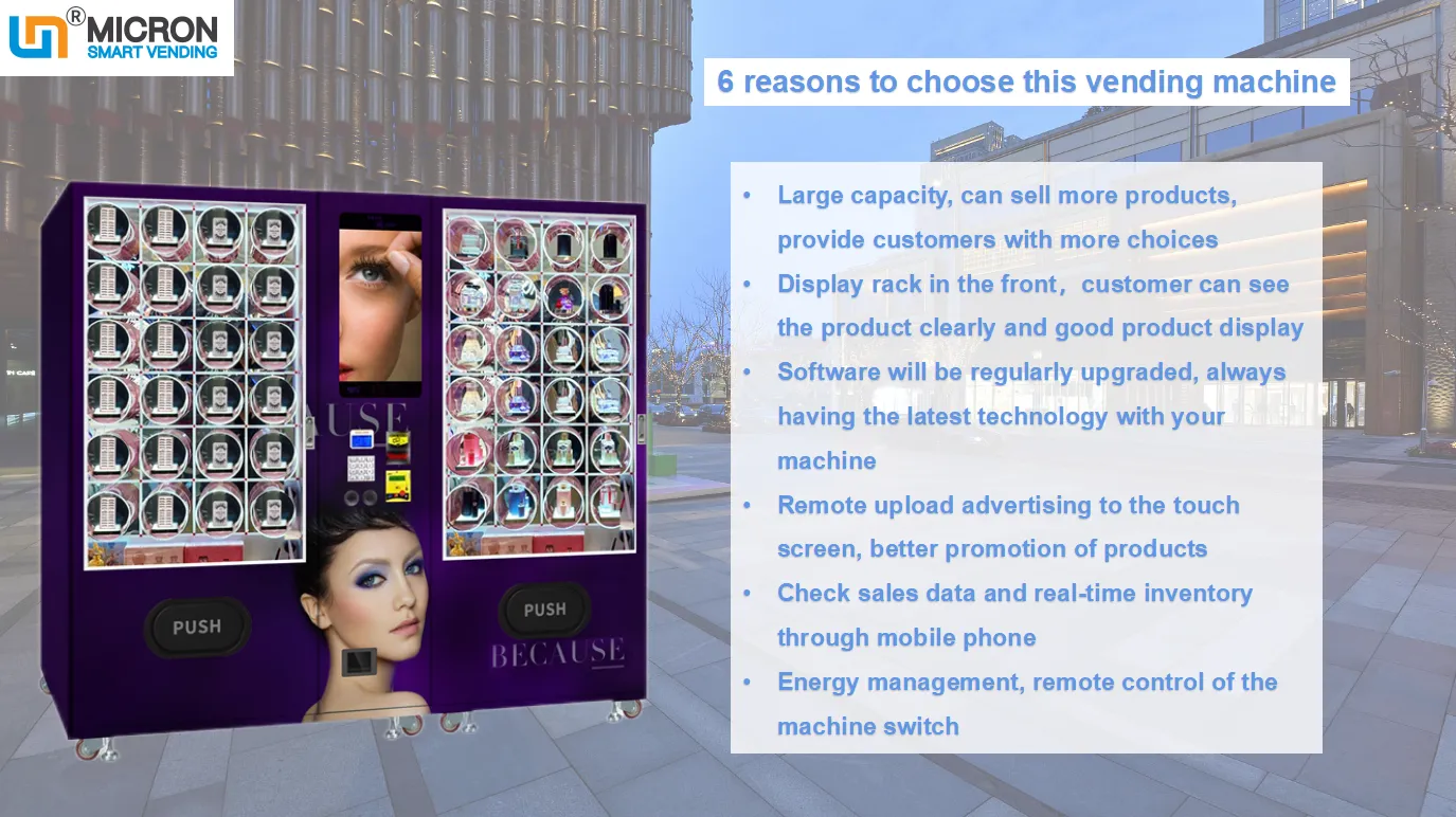 Custom vending machine beauty for sale eyelash wig hair