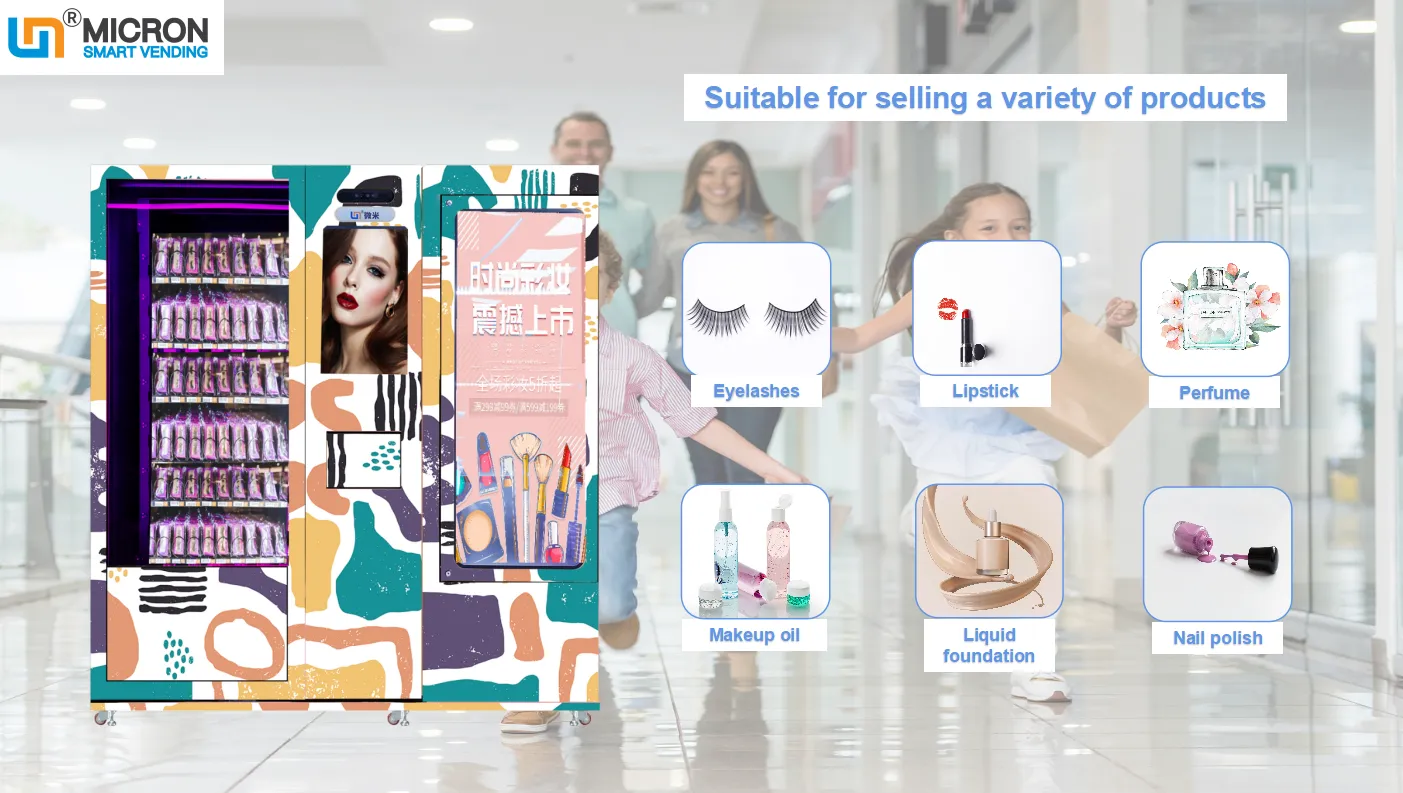 Customized hair vending machine eyelash vending machine