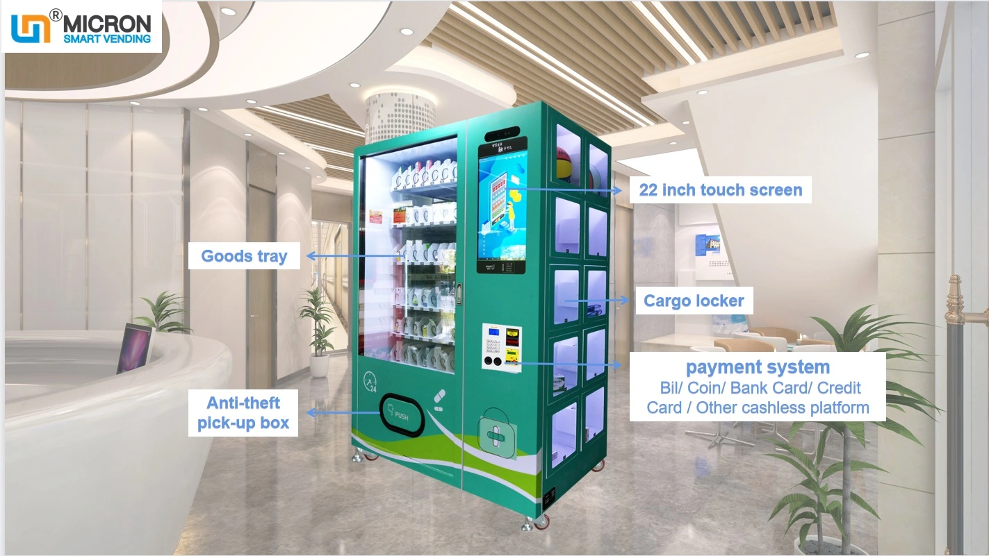 touch screen smart medicine vending machine for sale