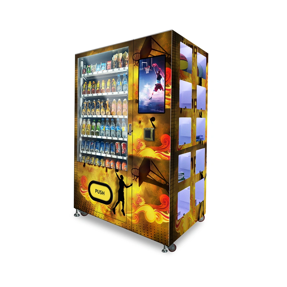 touch screen smart locker vending machine for sale snack