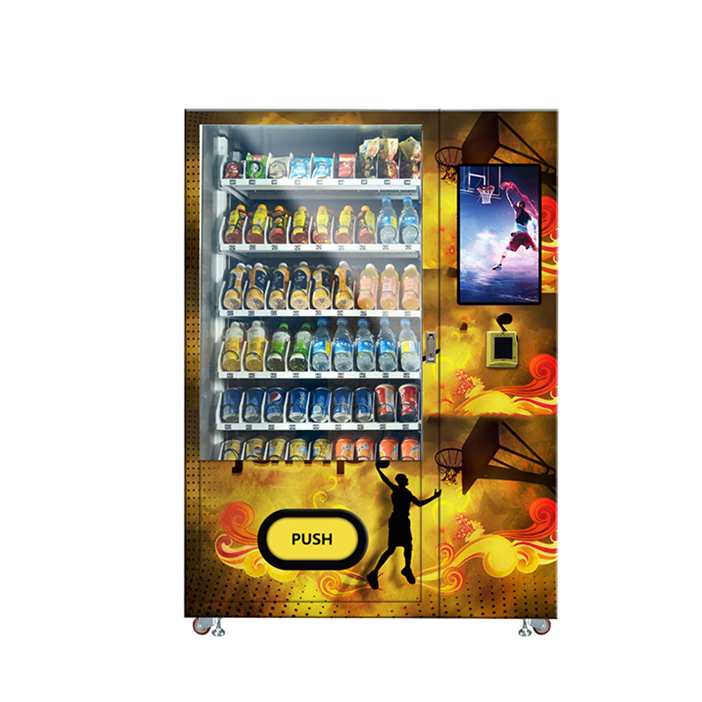 touch screen smart locker vending machine for sale snack
