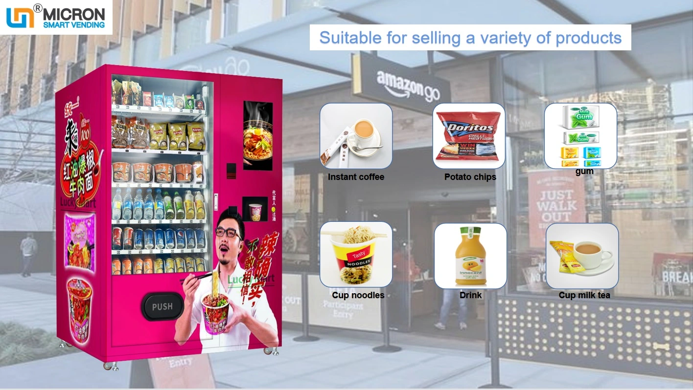 hot water vending machine cup noodle vending machine
